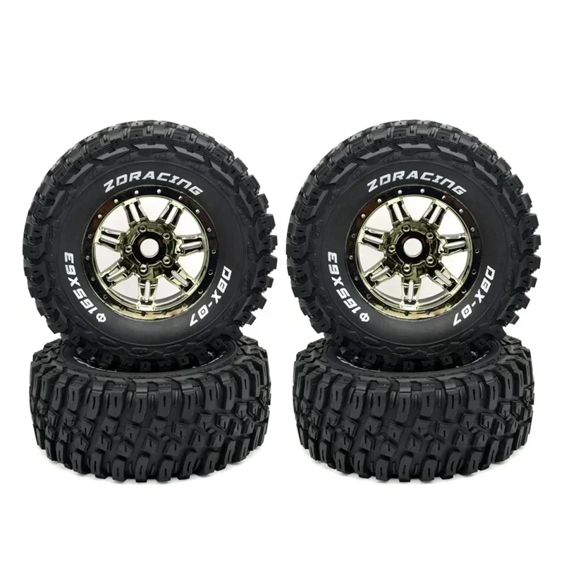 4Pcs Wheel Tire Tyre for ZD Racing DBX-07 DBX07 1/7 RC Car Upgrade Parts Spare Accessories