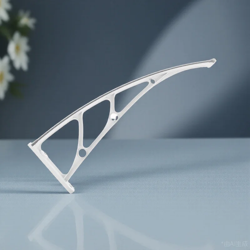 

PVC Reinforced Awning Bracket for Mobile Home Front Door Window Patio Canopy Replacement Mounting Hardware Outdoor Durability