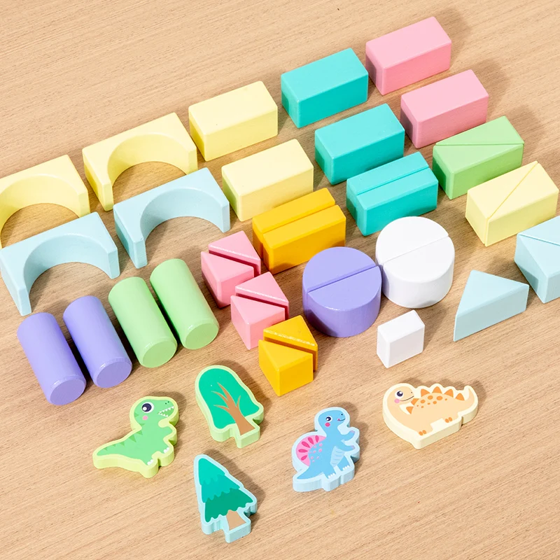 Zahlenbuchstabenblöcke aus Holz, 69-teilig, frühes Lernspielzeug für Jungen und Mädchen, Bausteine für die Intelligenzentwicklung, Geschenke