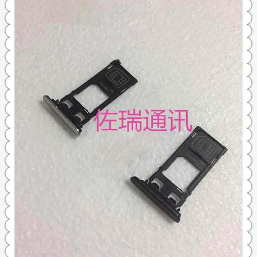 

Dual&Single SIM Card Tray For Sony Xperia XZ Flex Cable Holder Slot SD