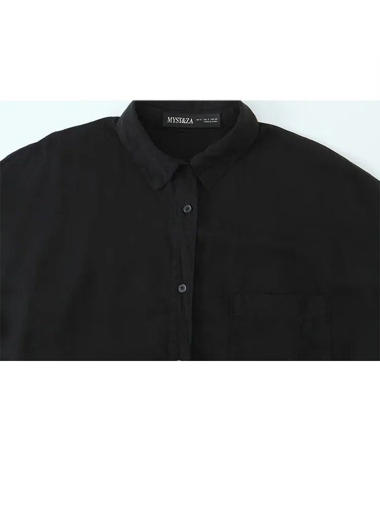 HH Tuta corta decorativa da tasca monopetto con risvolto moda estiva da donna Tuta sottile da pendolare casual elegante femminile