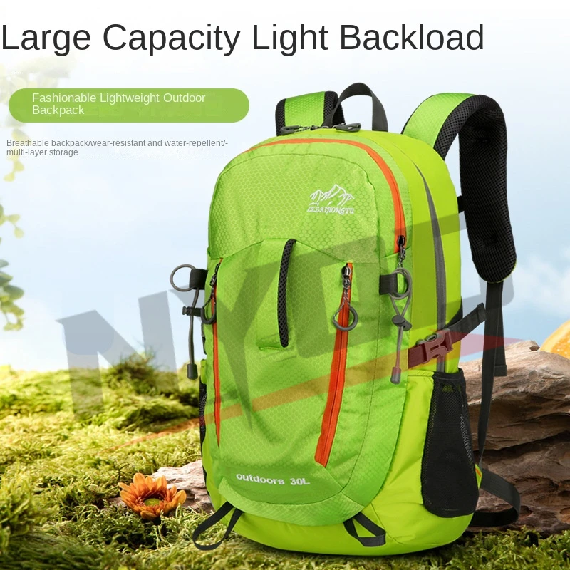

Outdoor Hiking Backpack Men's Large Capacity Hiking Bag Waterproof and Wear-resistant Leisure Travel Bag Рюкзак Mochilas Deporte