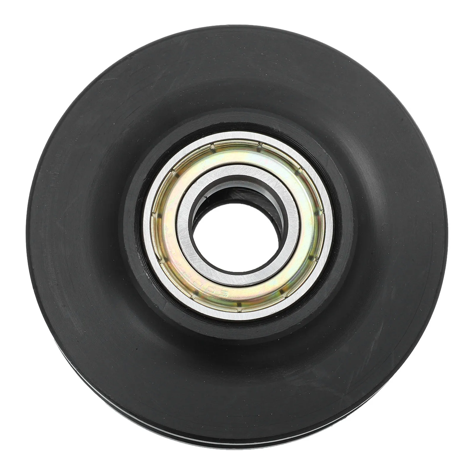 باب الحظيرة بكرة دوارة سميكة الثقيلة عجلة السكك الحديدية المعلقة السلس مزلق مقاومة للاهتراء عجلة الباب الدوارة النايلون للمنزل #1