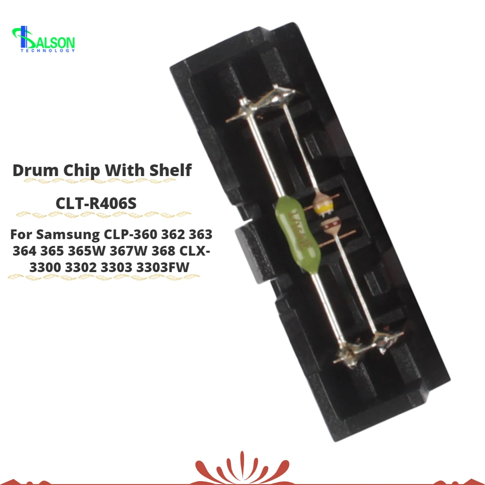CLT-R406S Compatible Drum Chip With Shelf For Samsung CLP-360 362 363 364 365 365W 367W 368 CLX-3300 3302 3303 3303FW printer