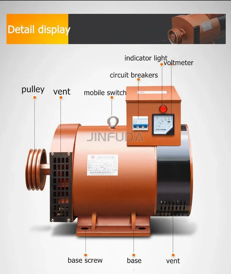 230V 400V 7.5kw 12kw 24kw 20kw 50kw 75kw alternator dynamo electric generator diesel generators low price