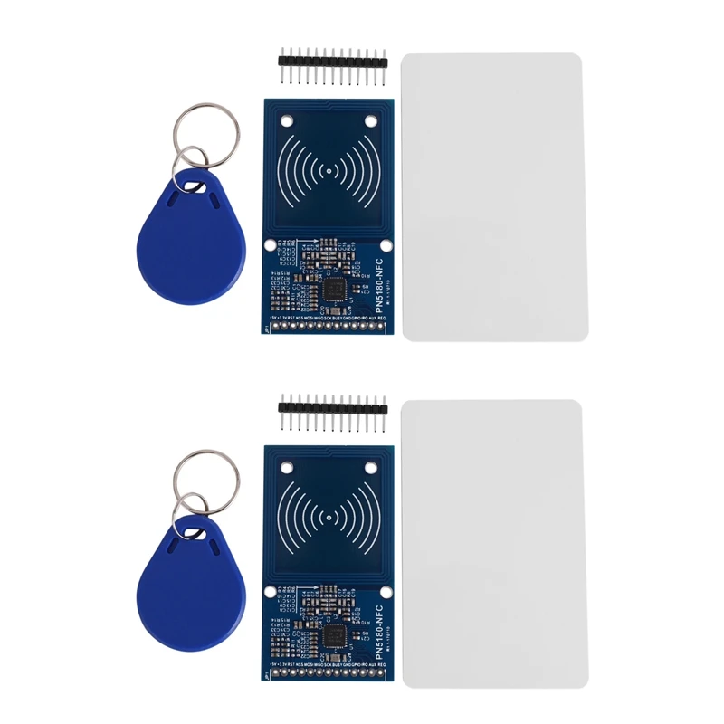 2X Pn5180 Nfc Rf Sensor Iso15693 Rfid High Frequency Ic Card Icode2 Reader Writer