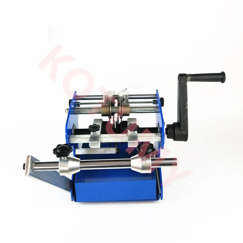 Imagem -03 - Mão Manivela Resistência Forming Machine u f tipo Resistor Axial Chumbo Bend Cut & Form Machine Manual u f tipo Bend Molding Machine