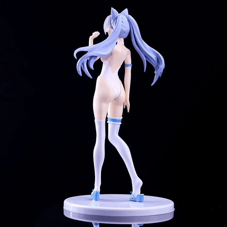 19CM Genshin Impact Keqing Swimsuit Action Figure Collection Toys Christmas Gift Doll With Box