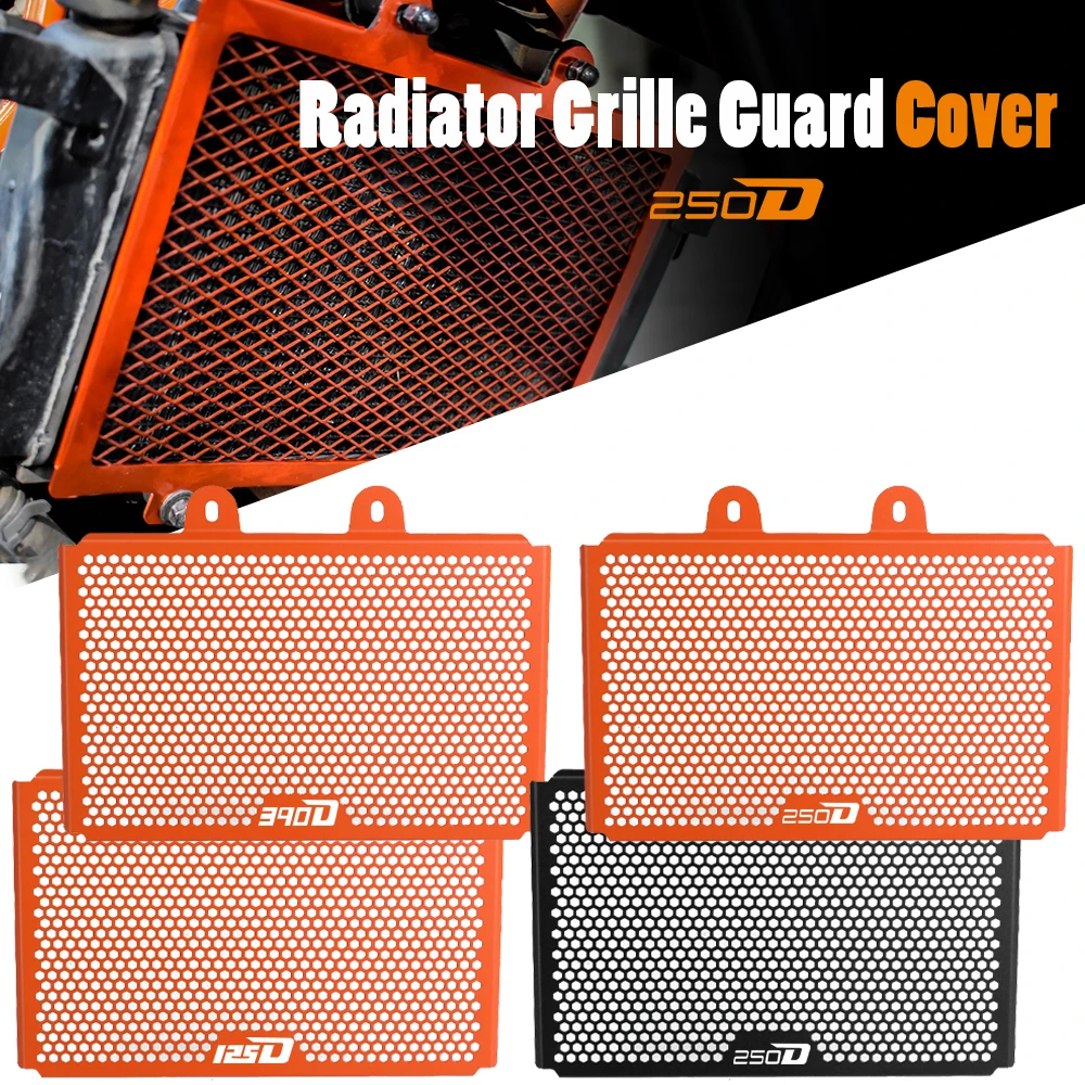 

Для DUKE 125 200 250 390 DUKE390 DUKE250 DUKE 125 2017 ~ 2024 2025 аксессуары Защитная крышка радиатора Защитная решетка