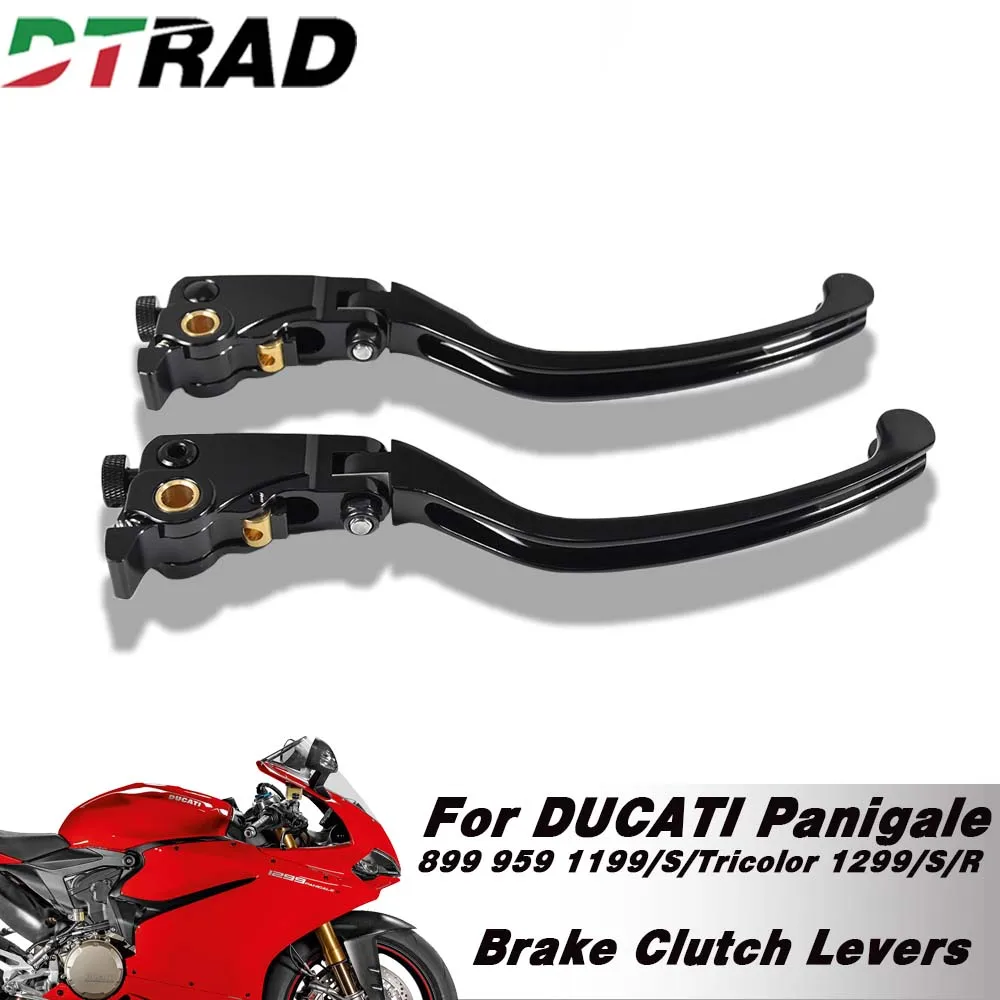 

Motorcycle Adjustable Brake Clutch Lever For DUCATI 899 959 1199 Panigale/S /Tricolor 1299 Panigale /S/R Handles Accessories