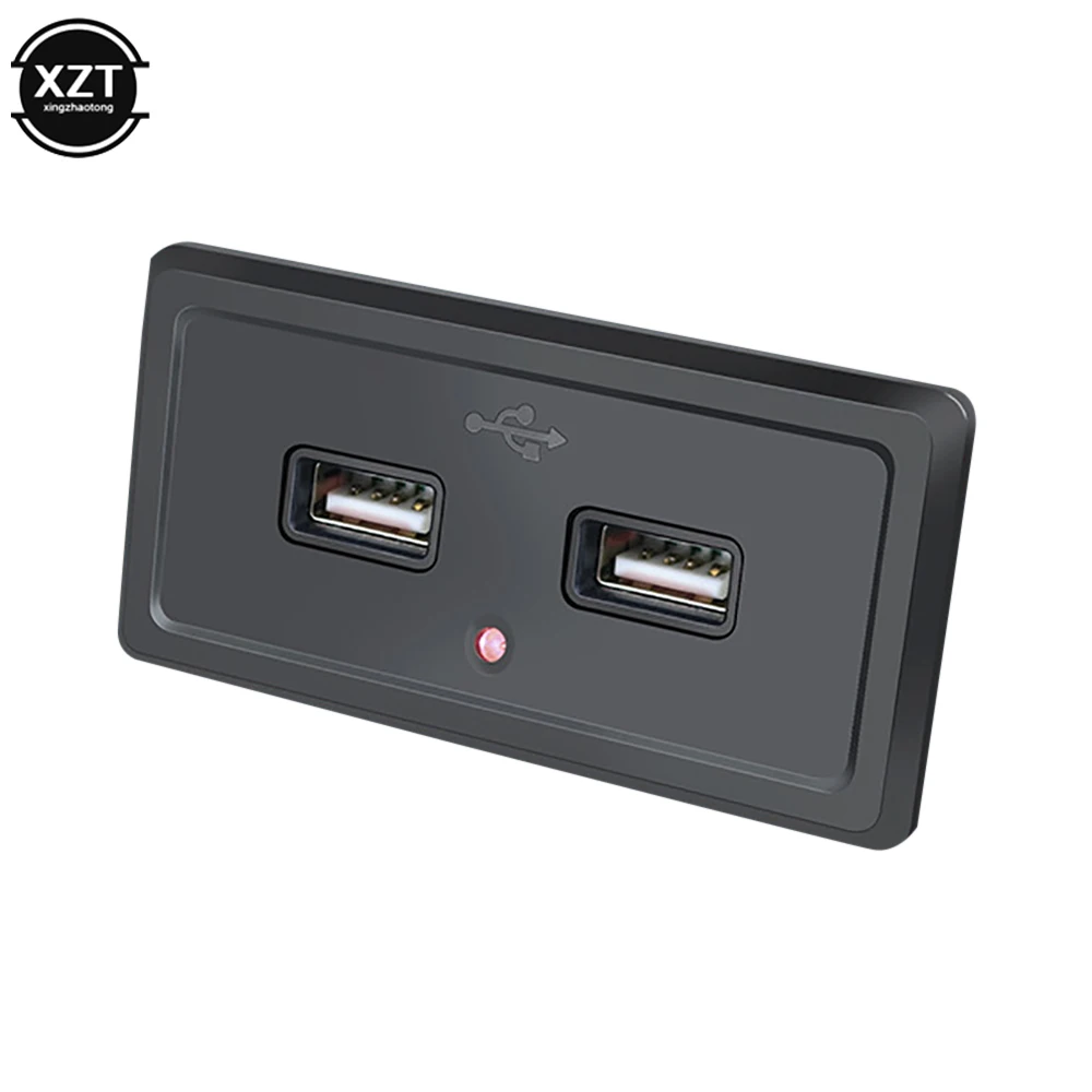 DC5V/3.1A kocsi Viadal USB ports töltő socken töltés kiegészítők számára 12V -24V Lakóautó motorhome kemping Cirkuszkocsi Busz Tengerészgyalogos