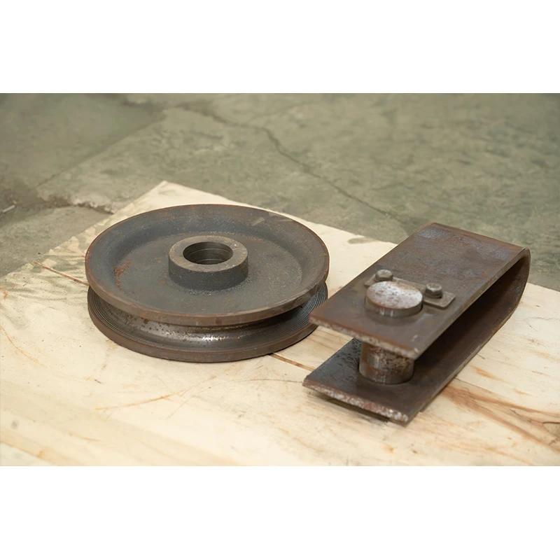 

Electric Hoist With Biased Hanging Wheel Overhead Crane Fixed Pulley Suspended Cross Wheel Pulley