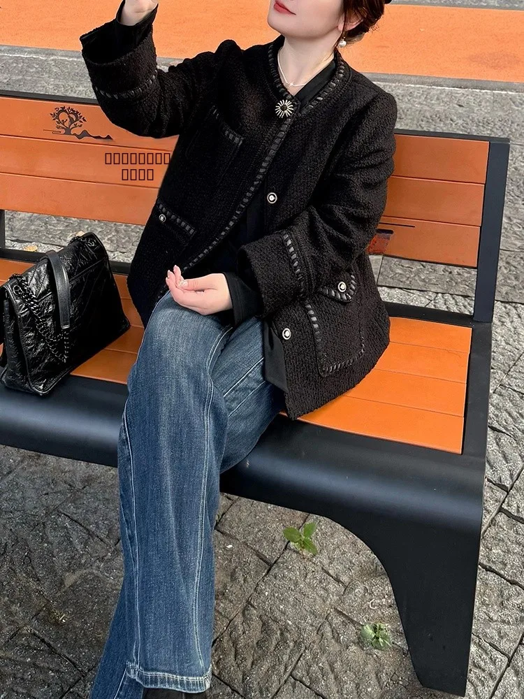 

Утепленная хлопковая куртка больших размеров для женщин, осенне-зимняя, свободного кроя, универсальная, стройнящая, с эффектом похудения