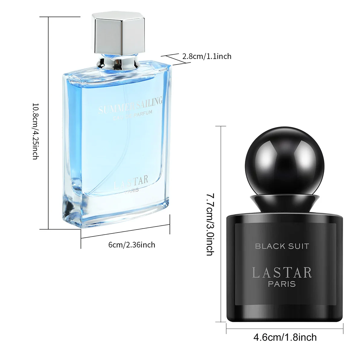 مجموعة العطور الرجالية LASTAR، 80 مل/2.71 أونصة أوقية، سيدار وباتشولي، عطر يدوم طويلاً. هدايا عيد الميلاد/العام الجديد. للاستخدام في التمر. #6