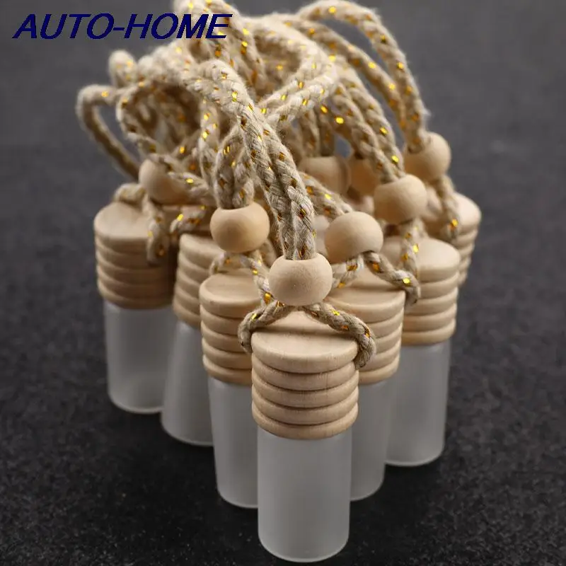 5ml Car Perfume Bottle for Essential Oils Air Freshener Auto Ornament Car-styling Perfume Pendant Hot Car Accessories 10pcs/lot