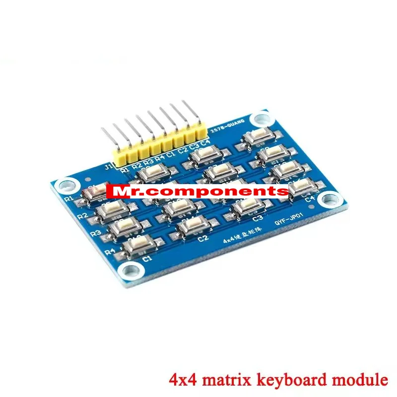 1Pc-2Pcs 4X4 4*4 16 Keys Key Matrix Keyboard Module MCU Development PCB Patch Buttons Learning Board 3.3V 5V for Arduino New