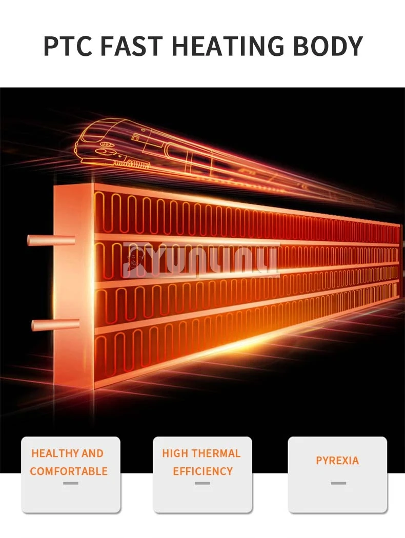 

Настенный воздухонагреватель Энергосберегающий бытовой электрический обогреватель Теплее со светодиодным дисплеем Calefactores