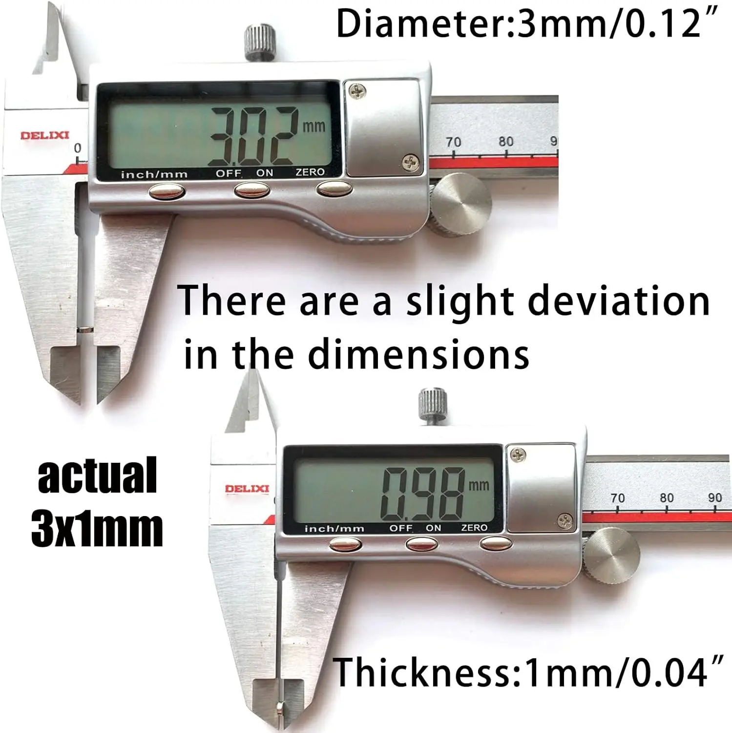 Mini 3mm X 1mm Small Round Magnet 0.118
