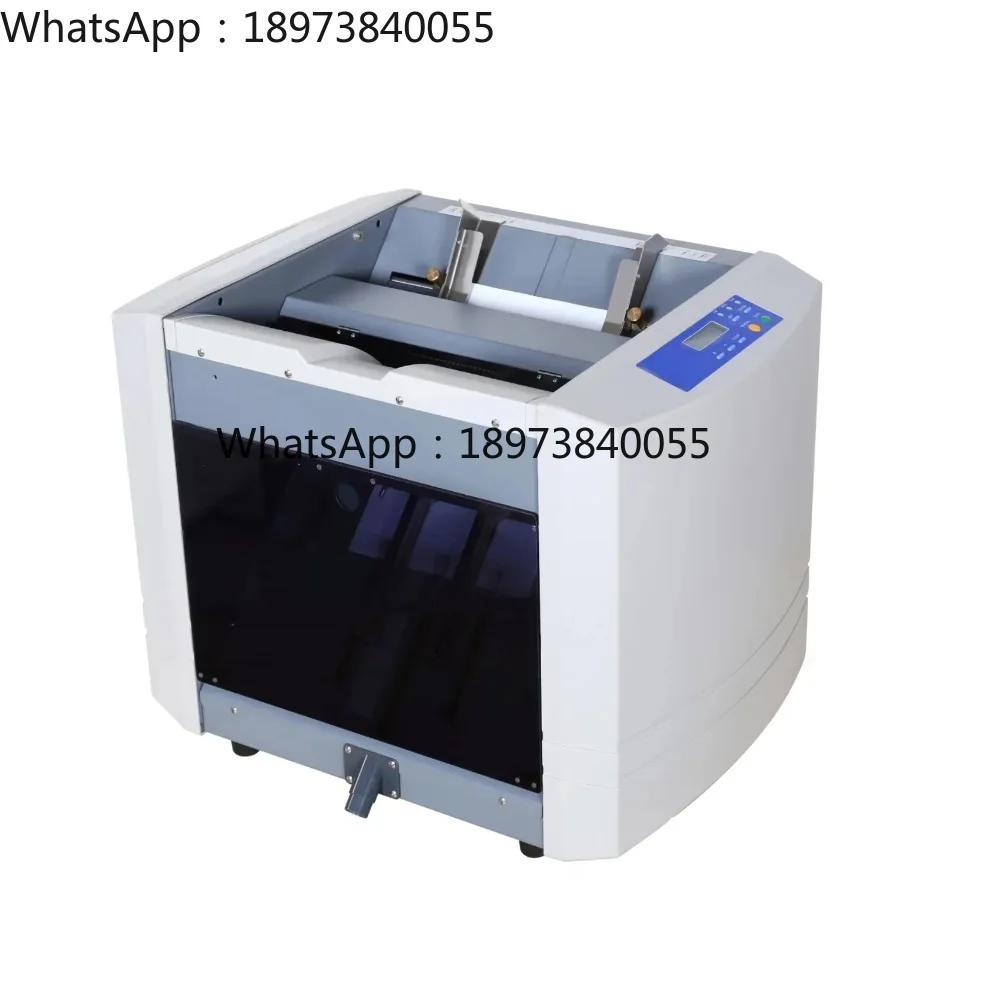 Booklet Pamphlet Brochure Handbook Automatic User Book Stitcher Folder Making Machine