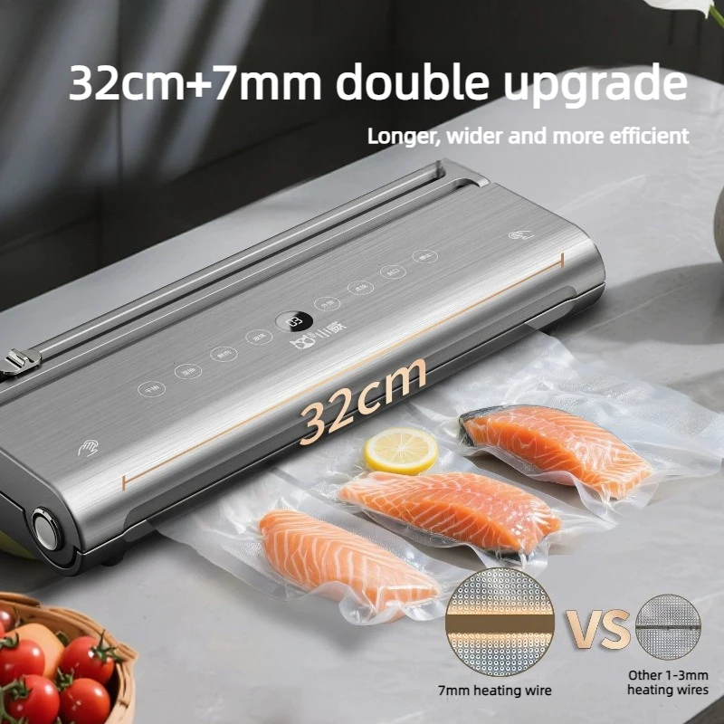 

Автоматический вакуумный упаковщик для пищевых продуктов, устройство для вакуумной герметизации пластиковых пакетов, машина для вакуумной упаковки, дегазатор