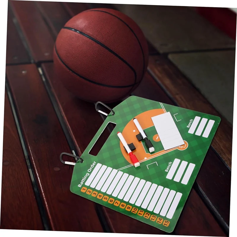 야구판 마그네틱 야구 라인업 보드, 소프트볼 야구 코칭 액세서리, 건조 지우기 마커 보드 쓰기
