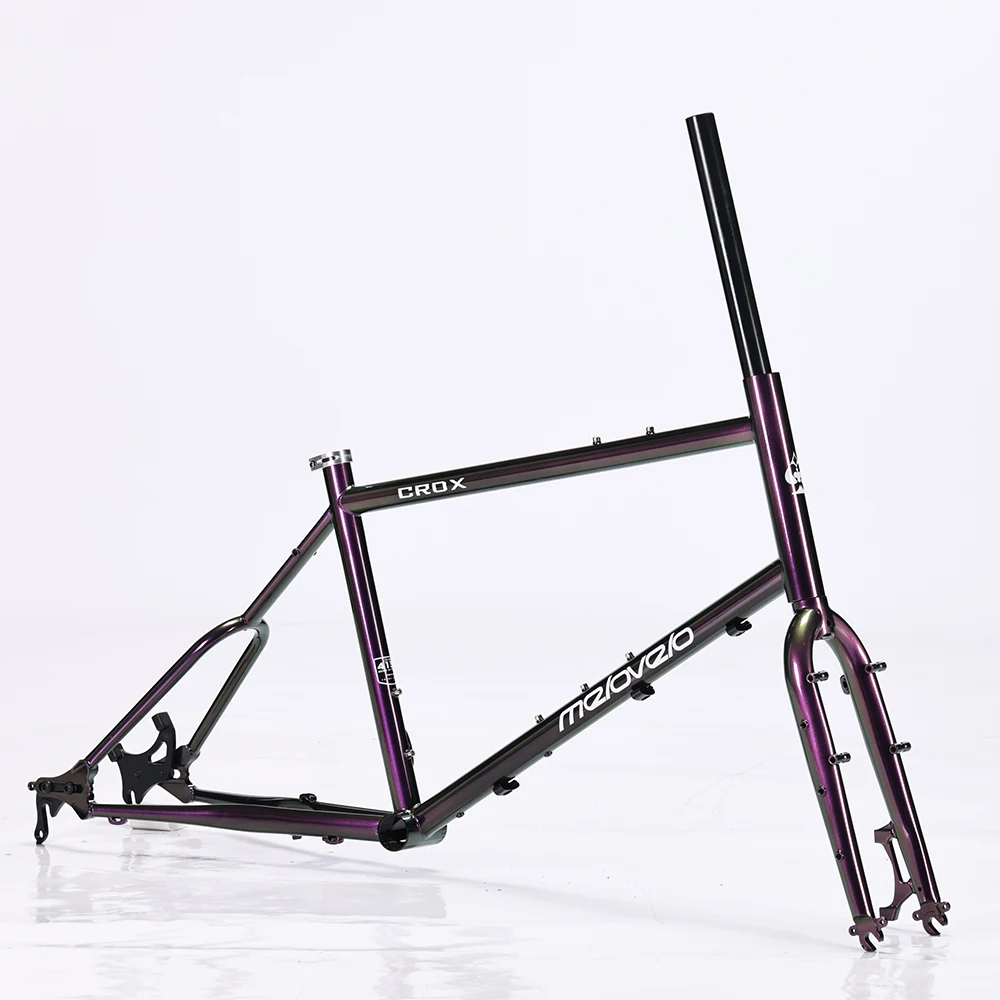 CROX 20 Inch Chrome Molybdenum Steel Gravel Bike Frame Road