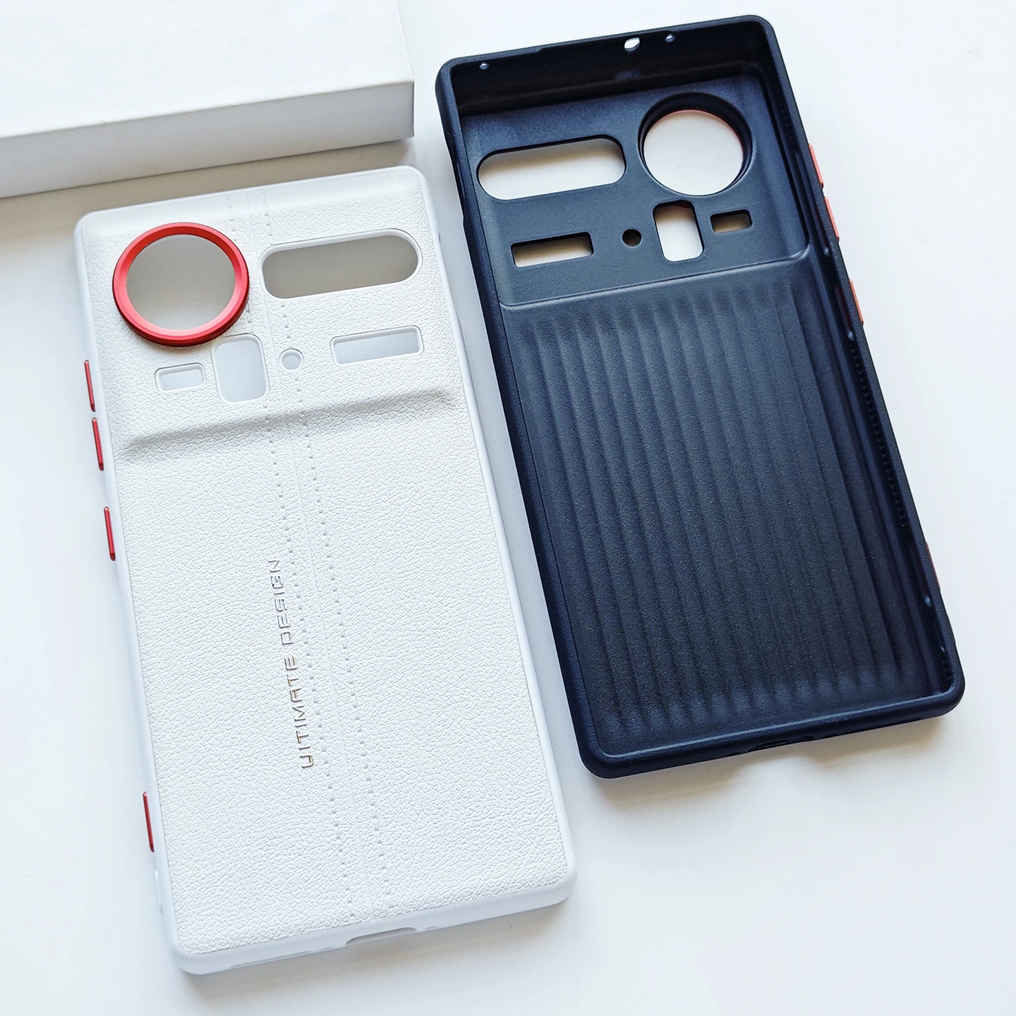 Etui na Nubia Z80 Ultra Luksusowe Skórzane PU Modne Ochronne Etui na Tył Telefonu Pełne Pokrycie dla ZTE Nubia Z80Ultra — zdjęcie produktu 5