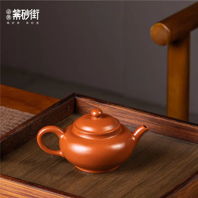 Zhuoyi purple clay teapot Yixing handmade teapot tea making household small capacity kung fu tea set cinnabar sand Xianyin