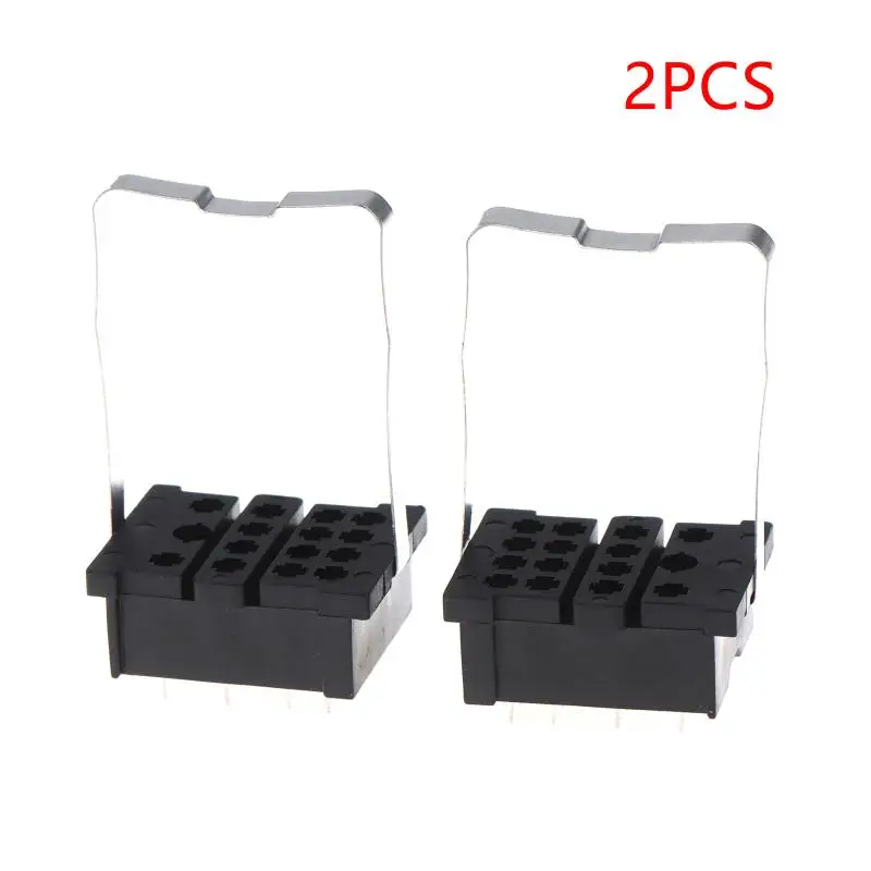 PCB Mount Relay Socket Base PT08-0 PT14-02 PY14-02 8-Pin 14-Pin Solder Type Relay Holder Intermediate Relays Gift