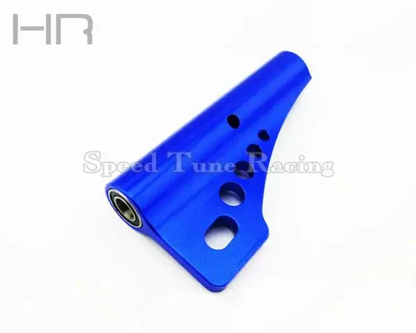 Hot Racing HRASPN38P06 Blue Aluminum Dual 5mm Bearing Drive Strut for Traxxas Spartan/Spartan SR, Replaces TRA5727/10327