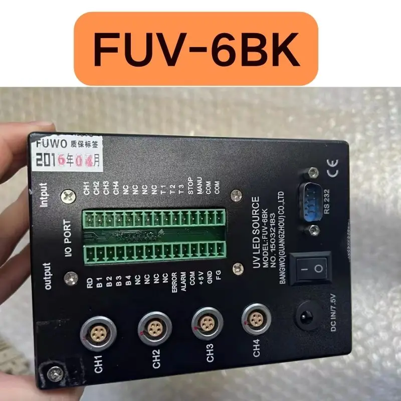 Second hand FUV-6BK LED point light source test OK