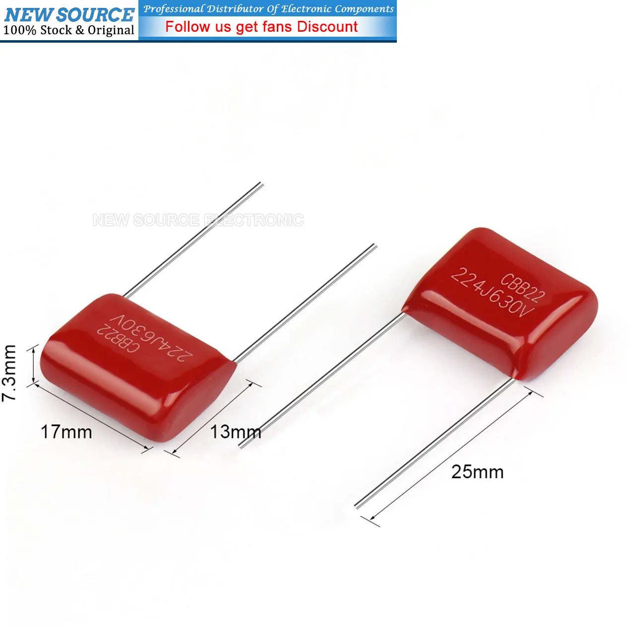 (10pcs) CBB22 CBB21 Capacitor 630V  0.1UF 1UF 4.7UF 182 102 222 822 153 103 223 273 333 473 683 154 104 224 334 474 125 472 J