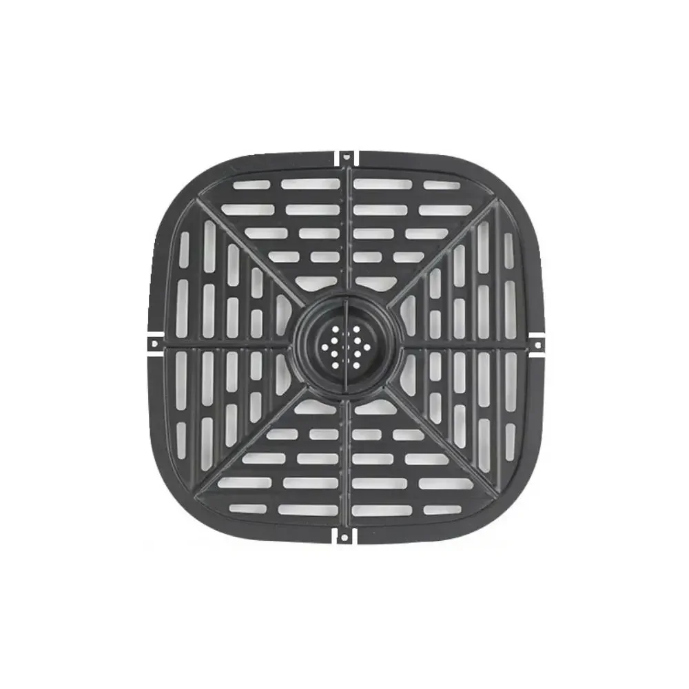 Easy To Clean Square Air Fryer Grill Pan Non-Stick Round Crisper Basket Food Grade Coating Air Fryer Mat Kitchen