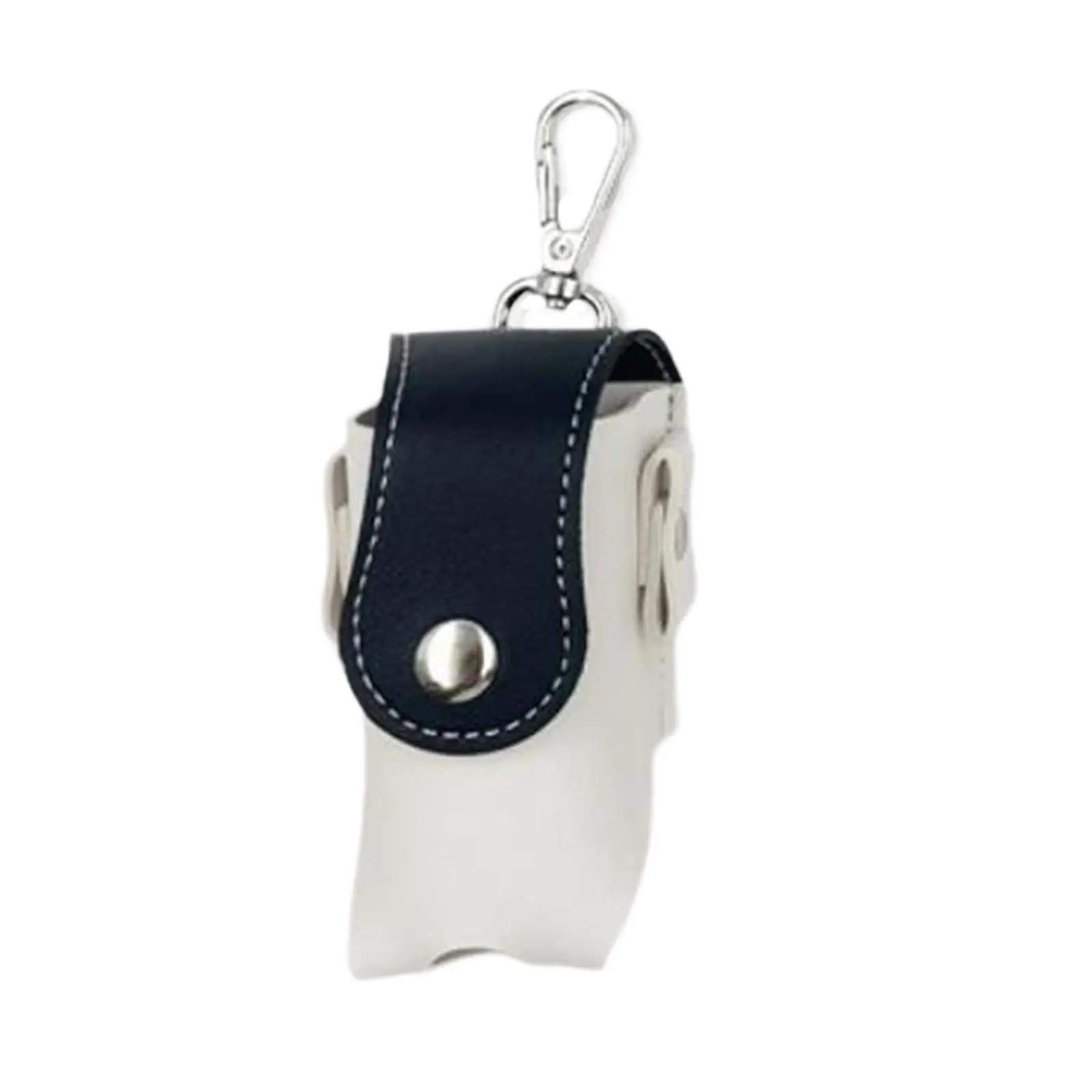 

PU Leather Tee Holder Belt Waist Bag Hook Clip Waterproof Case Ball Pouch for Golfers Kids Youth Teen Men and Women