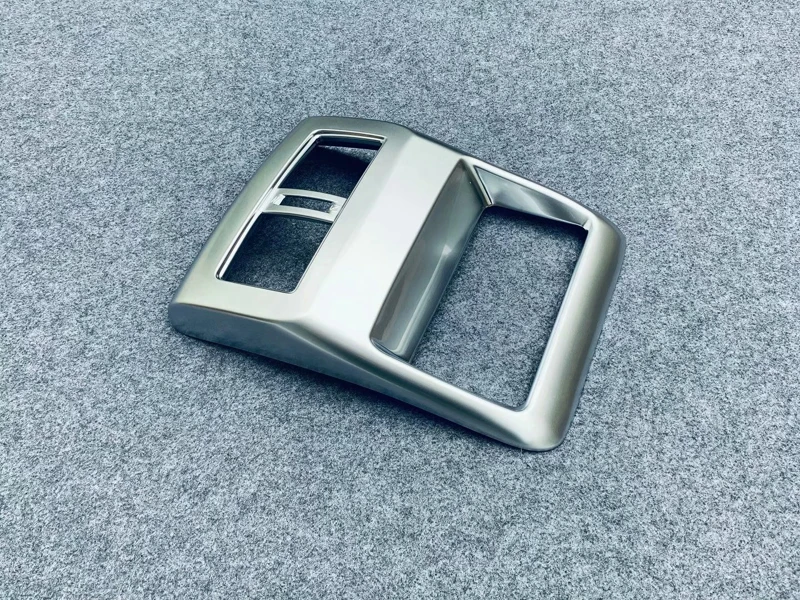 For Nissan X-Trail Rogue (T33) 2021 2022 Car Accessories ABS Chrome Plated Armrest Box Rear Air Vent Frame Trim Cover