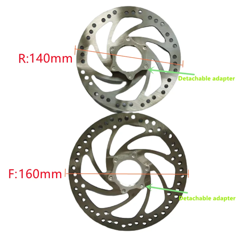 Universal Bicycle Disc Brake, Conversion, Seat-own Products, 140mm-160mm, 2 Specifications