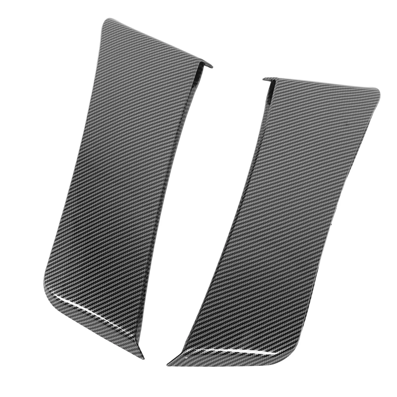 

Rear Mudguard Panel Flare with Side Scoops &Vents - Carbon Fiber Style,Stable Structure & Scratch Resistant, Practical Exterior