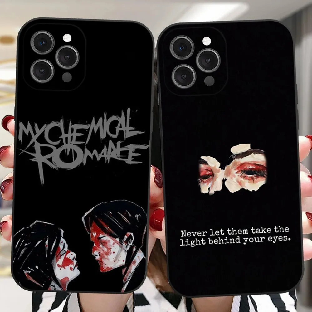 

My C-Chemical Romance Phone Case For iPhone 16,15,14,13,12,11 Plus,Pro,Max,XR,XS,X,7,8 Plus,SE,Mini Silicone Soft