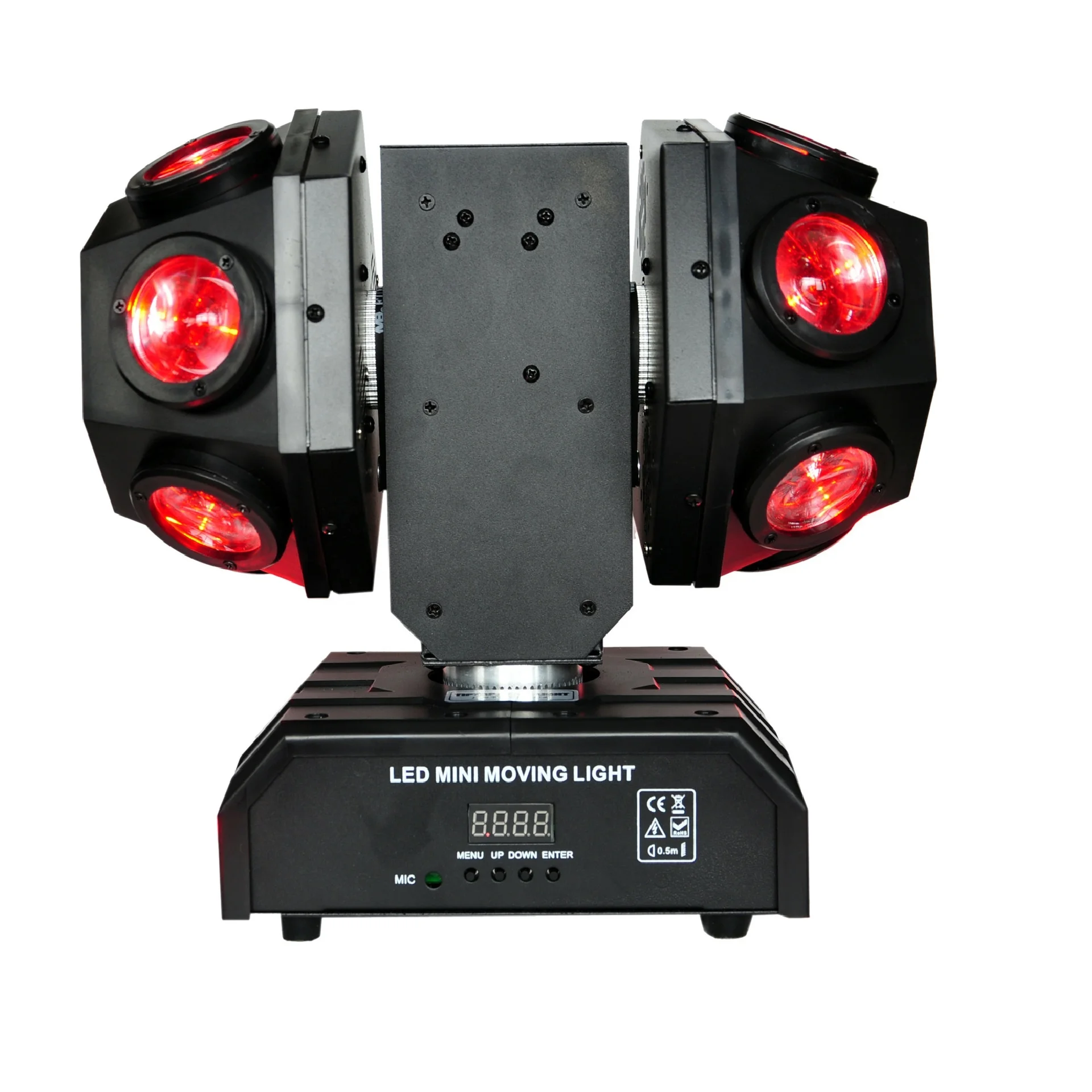 Hot Selling Double Arm Shaking Head Lamp Double Hemisphere Laser Shaking Head Light Is Often Used In Bar Disco KTV Private Room