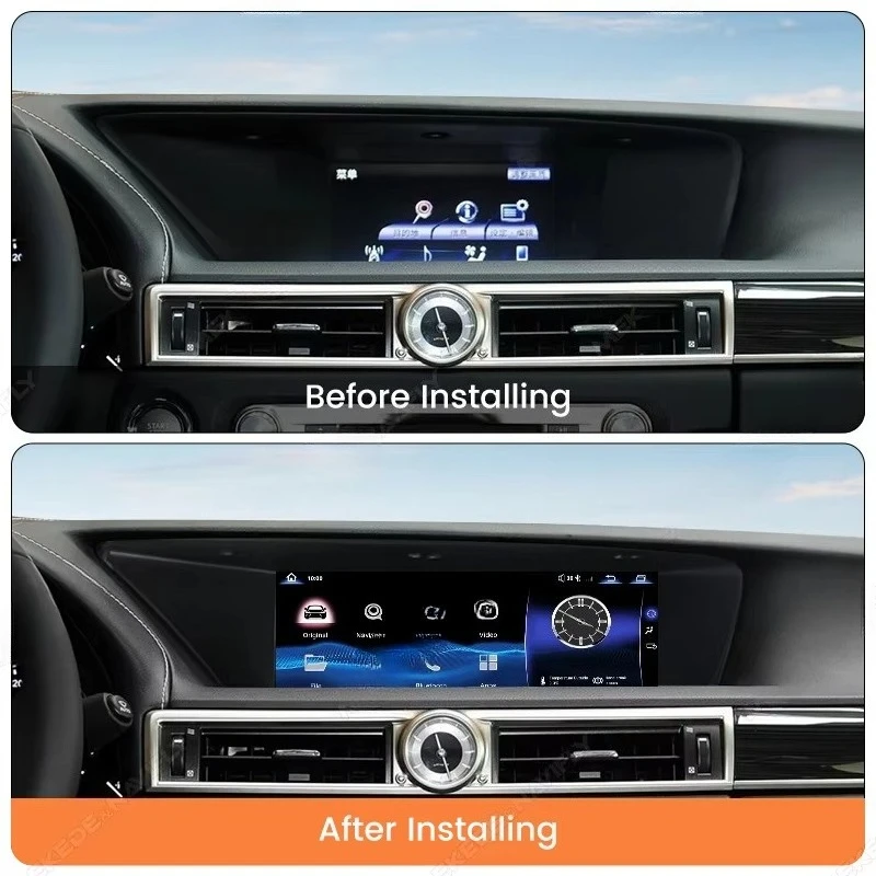 Car Radio Car-play Auto Snapdragon 668S Android  Navigation for LXUS GS F L10 GS200t GS300 GS350 GS450h 2012~2020
