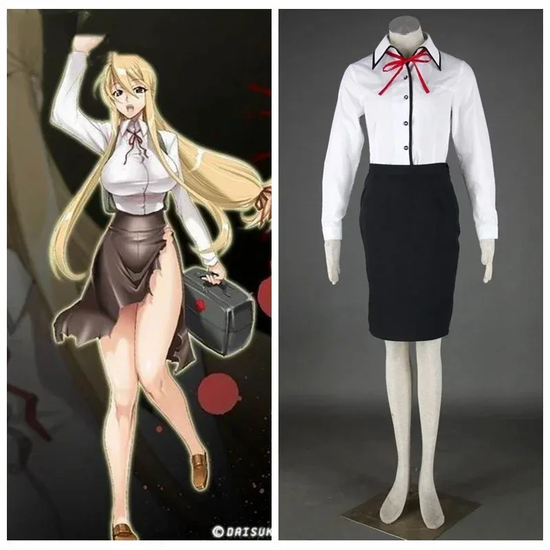 المدرسة الثانوية الميت أنيمي ماريكاوا شيزوكا زي الهالوين التأثيري تخصيص للبالغين حجم كبير إذا؛ 3