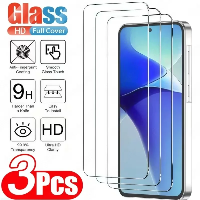 3Pcs Tempered Glass for Samsung Galaxy A10 A20S A30 A30S A50 A70 Screen Protector for Samsung A51 A71 A21S A31 A01 A11