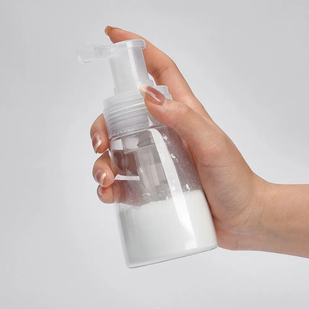 Refillable Powder Spray Bottle for Dry Shampoo Talc Hair Fiber Applicator Salon Misting Portable Travel Cosmetic Containers 1PC