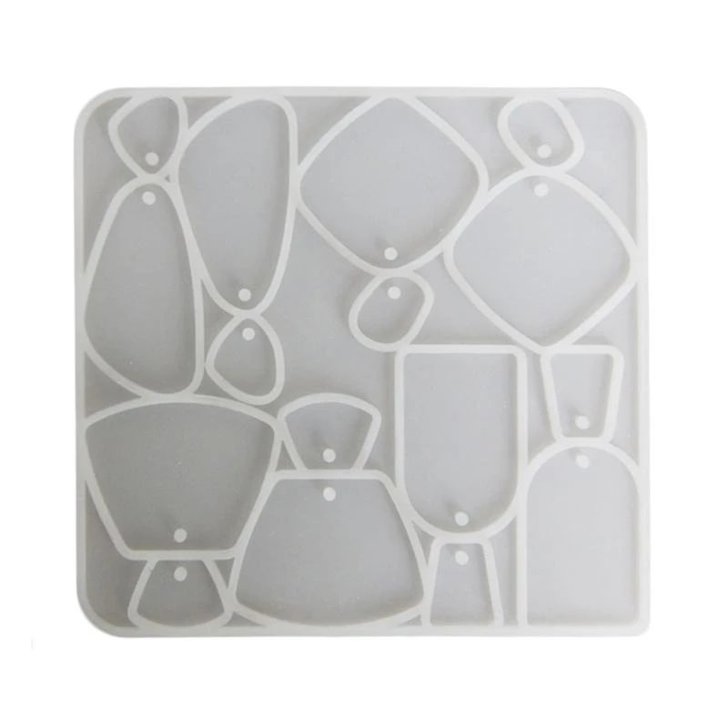 

Irregular Earrings Epoxy Resin Mold Geometric Eardrops Dangler Silicone Mould DIY Crafts Jewelry Pendant Casting Tools