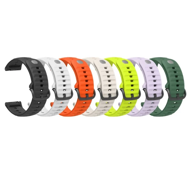 22mm Silicone Watch Strap For Huami Amazfit Balance 2 T-REX3 Pro 48MM GTR 2/3/4 Pro GTR 47mm Active Max PACE Helio Stratos 2 2S
