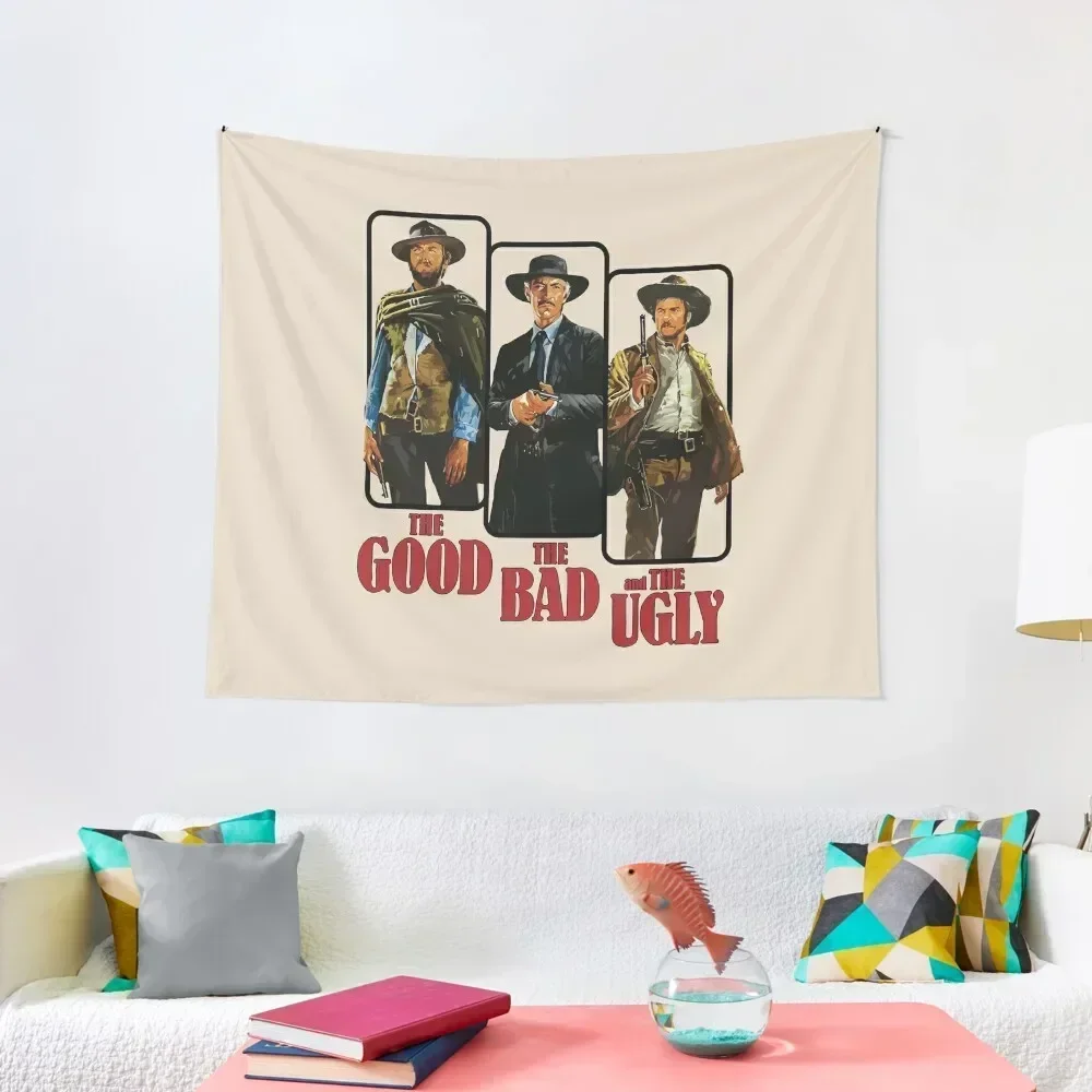 

The Good The Bad and The Ugly Poster Graphic Tapestry Carpet Wall Carpet On Wall Cute Room Decor Tapestry