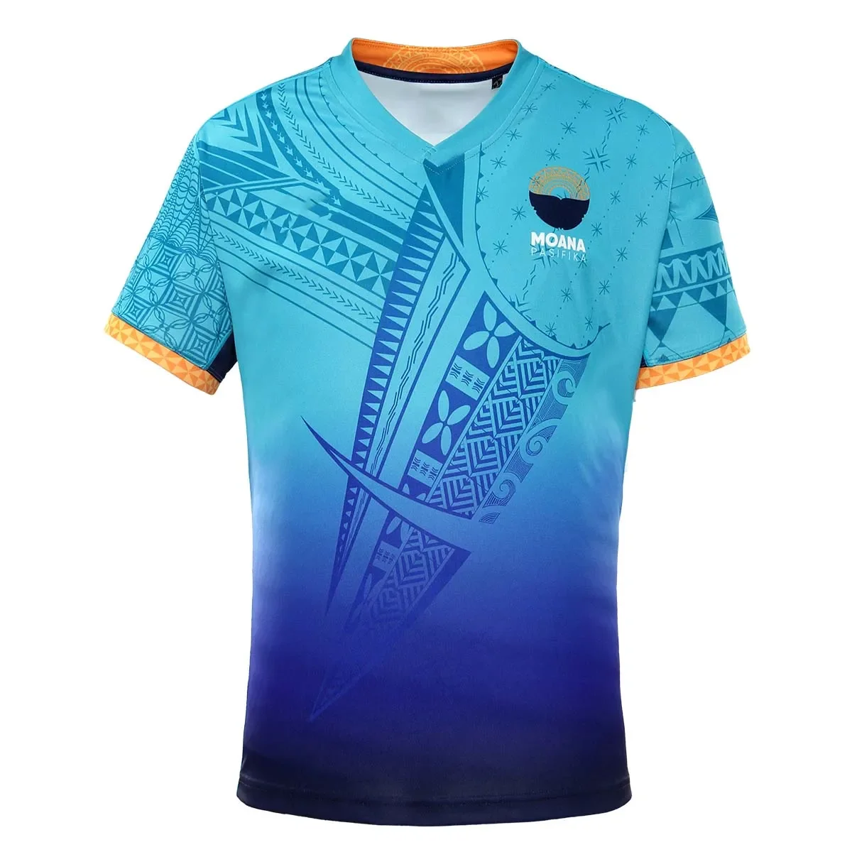 Men's 3D Printed Exquisite Rugby T-shirt, Quick Drying Short Sleeved Oversized Clothing, Fashionable Design, Suitable for Variou