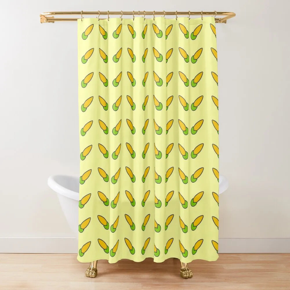 

Marge Kitchen Corn on the Cob Curtains Shower Curtain Shower Bathroom Modern Bathroom Accessories Curtain