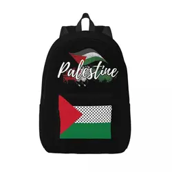 Palestine Flag Backpack for Men Women Fashion High School Business Daypack Laptop Shoulder Bag Durable