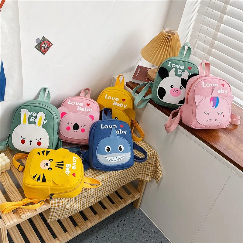 

Kids Backpack for Boy Kindergarten Casual Canvas Backpack Toddler Backpacks School Bags Class Bag for Girl Mochila De Hombre